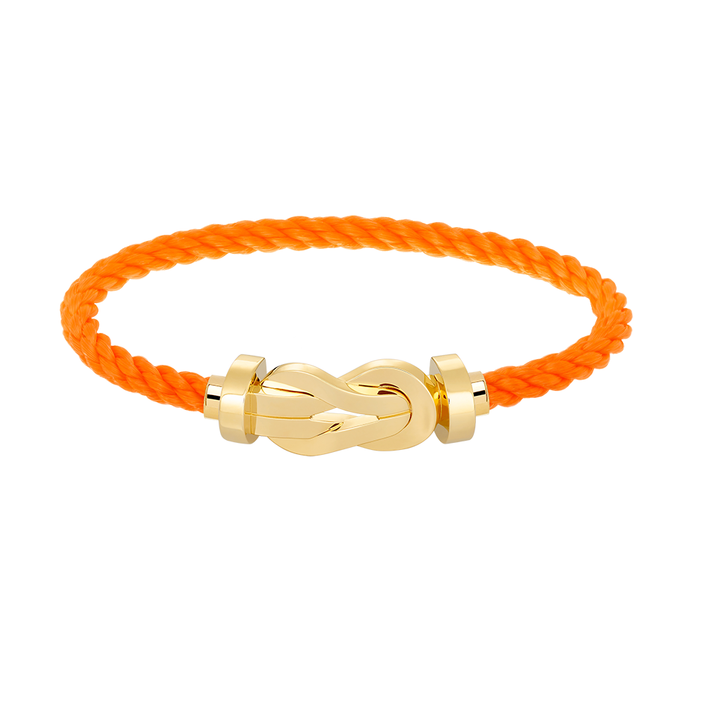 [AW]LARGE 8-FIGURE BUCKLE BRACELET - GOLD