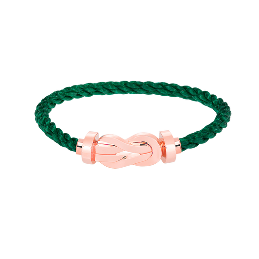 [AW]LARGE 8-FIGURE BUCKLE BRACELET - ROSE GOLD