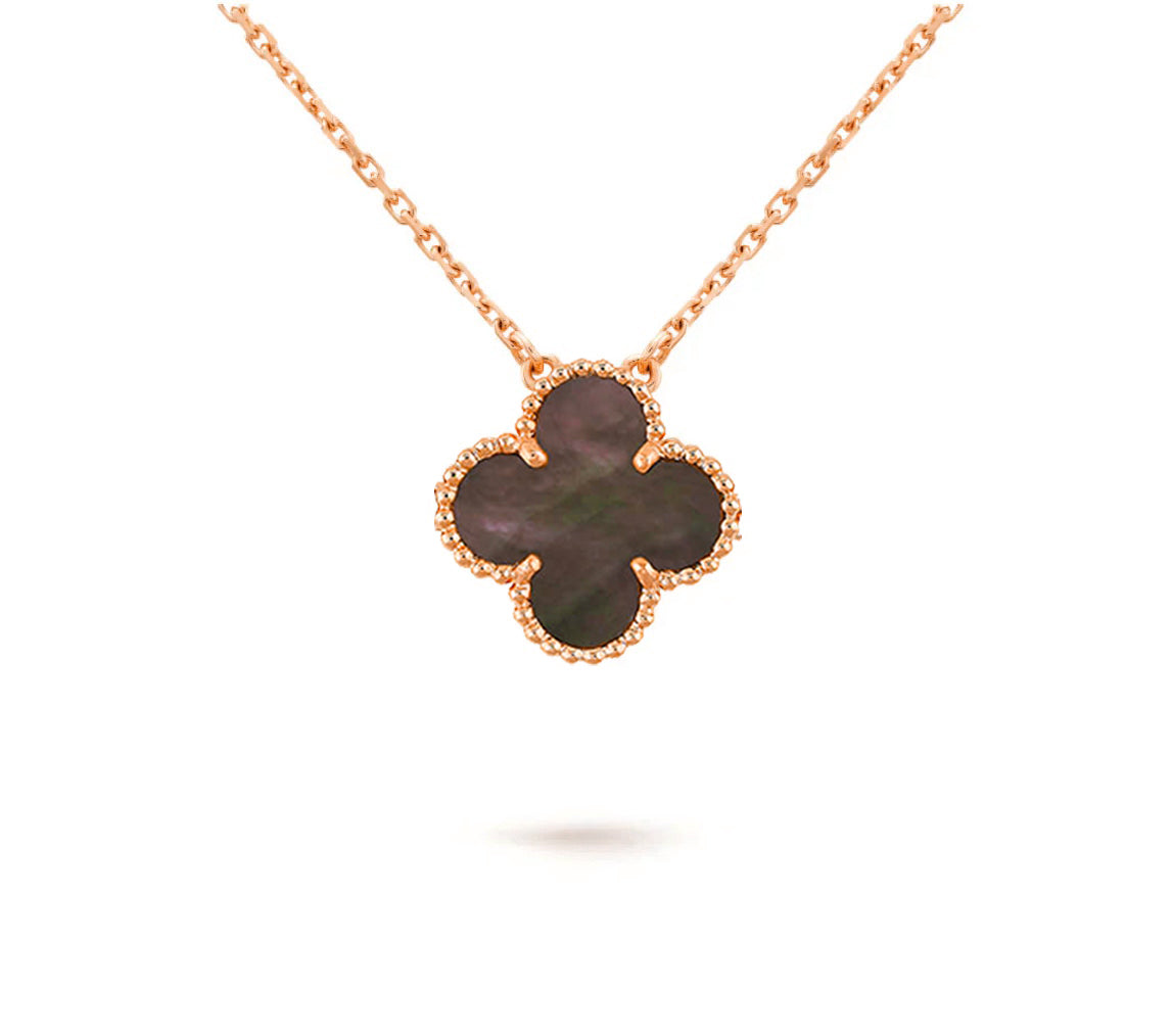 [AW]15MM CLOVER FLOWER PENDANT NECKLACE COLLECTION