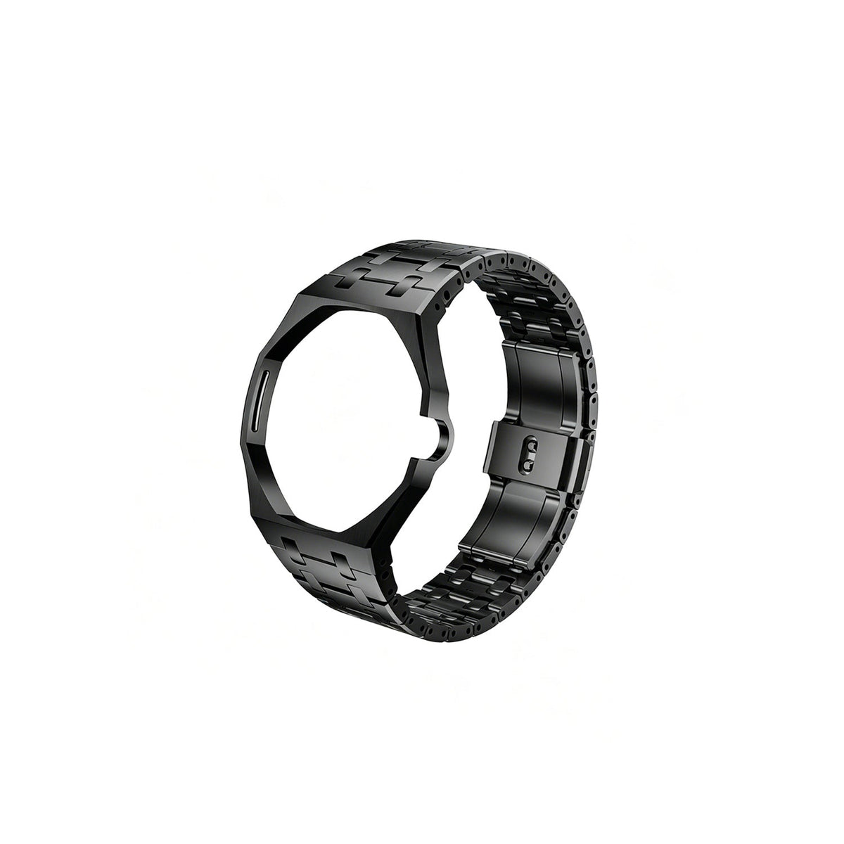 [AW]OAK POP EXCLUSIVE BLACK STEEL STRAP