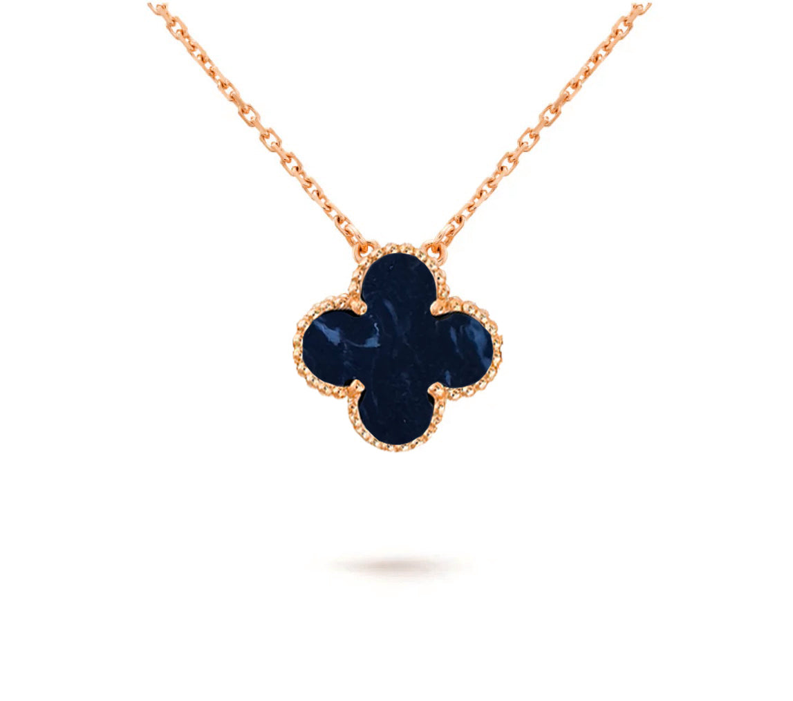 [AW]15MM CLOVER FLOWER PENDANT NECKLACE COLLECTION