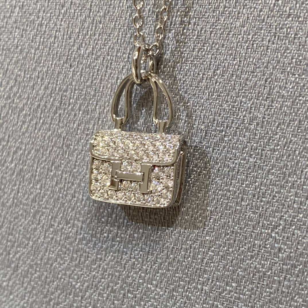 [AW]CONSTANCE PEDANT DIAMOND NECKLACE