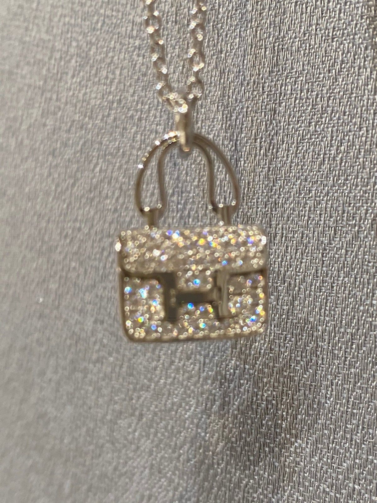 [AW]CONSTANCE PEDANT DIAMOND NECKLACE
