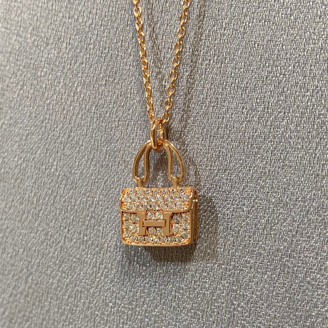 [AW]CONSTANCE PEDANT DIAMOND NECKLACE