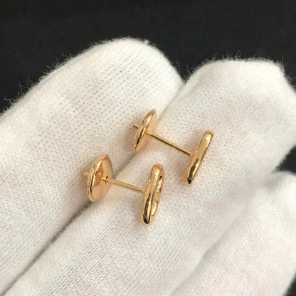 [AW]CHAINE SMALL EARRINGS GOLD AND SILVER