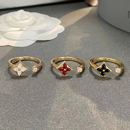 [AW]STAR 1 DIAMOND OPEN RING