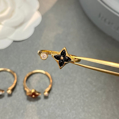 [AW]STAR 1 DIAMOND OPEN RING