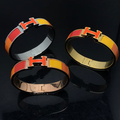 [AW]H BRACELET ORANGE RAINBOW CERAMIC
