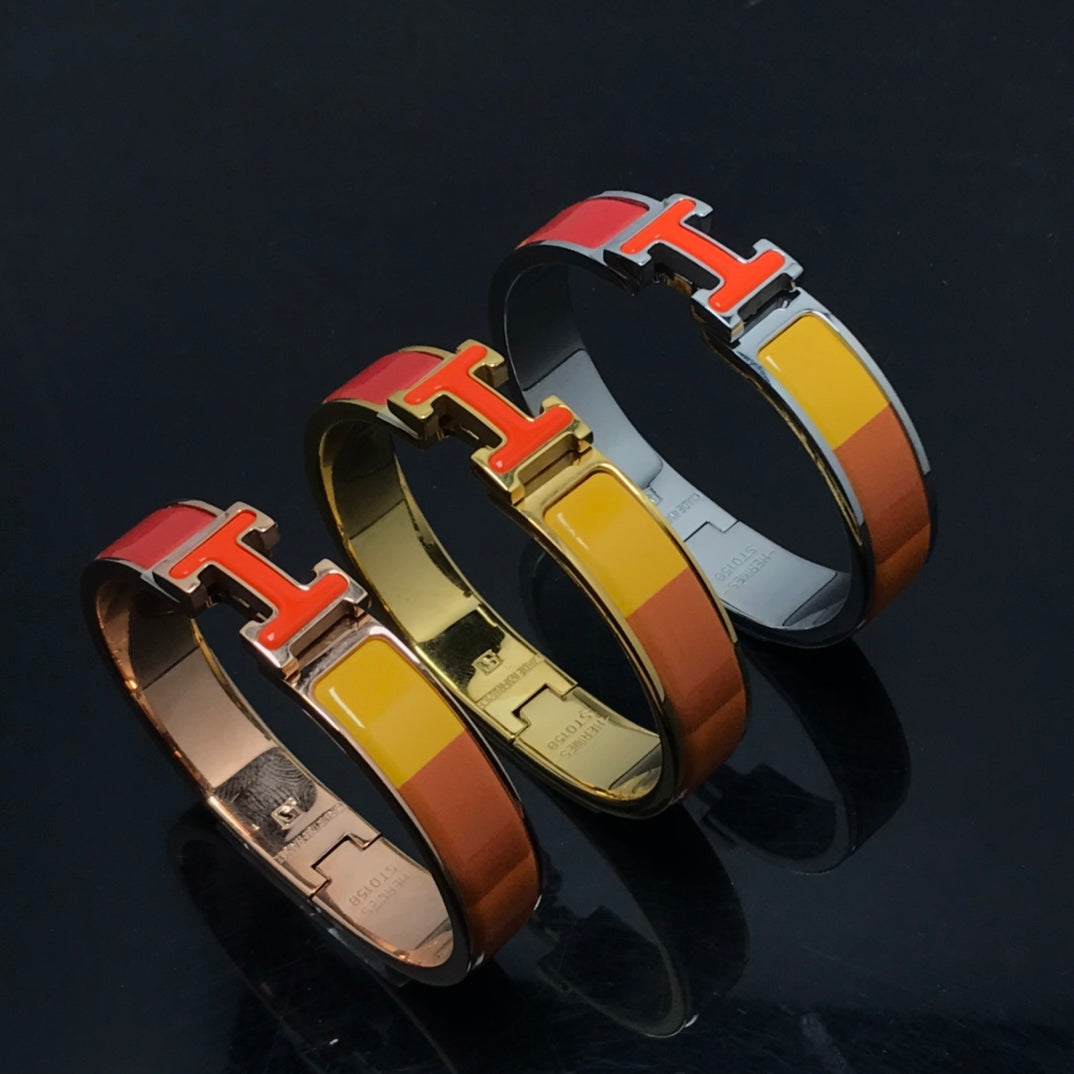 [AW]H BRACELET ORANGE RAINBOW CERAMIC