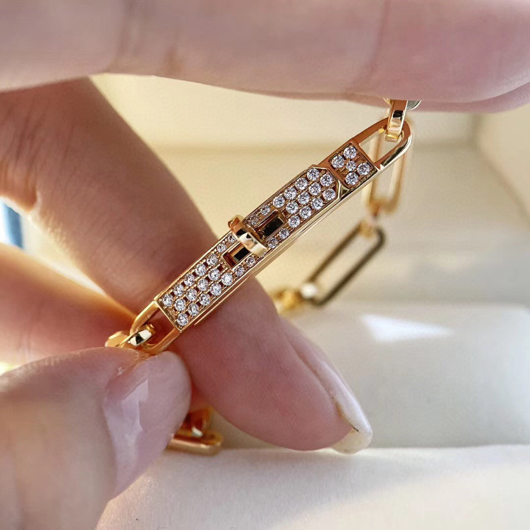 [AW]CHAINE BRACELET SMALL MODEL DIAMOND