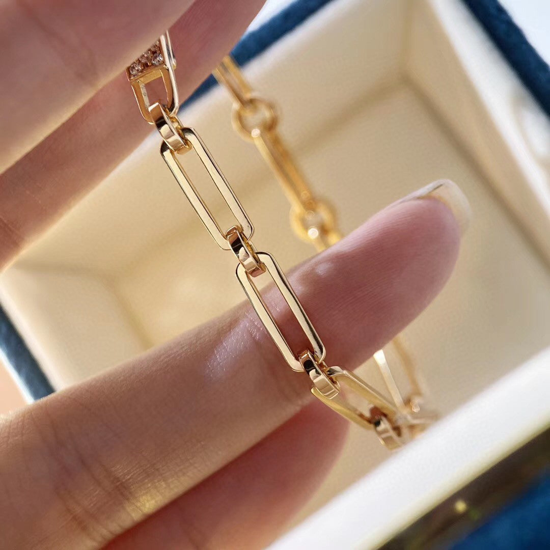 [AW]CHAINE BRACELET SMALL MODEL DIAMOND