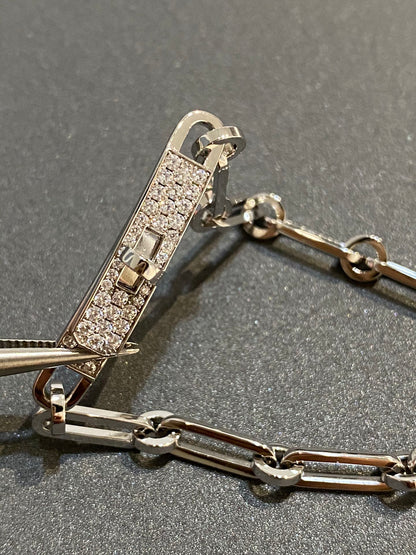 [AW]CHAINE BRACELET SMALL MODEL DIAMOND