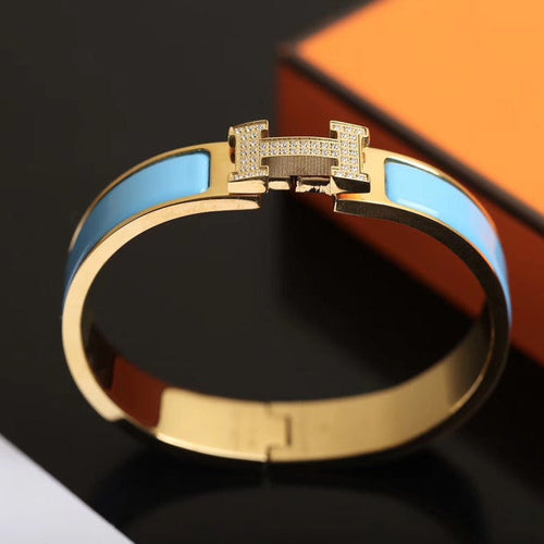 [AW]H CLOUD BLUE BRACELET GOLD DIAMOND