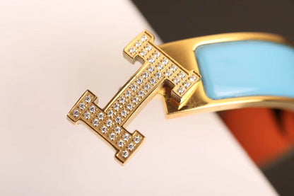 [AW]H CLOUD BLUE BRACELET GOLD DIAMOND