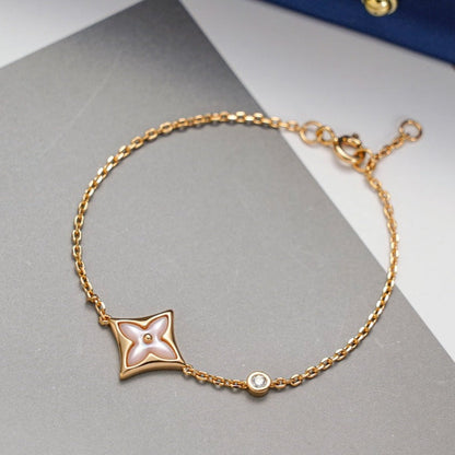 [AW]STAR 1 DIAMOND ROSE GOLD BRACELET