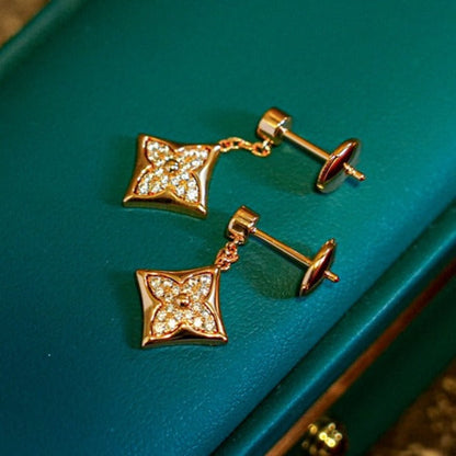 [AW]STAR DIAMONDS EARRINGS GOLD