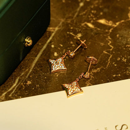 [AW]STAR DIAMONDS EARRINGS GOLD