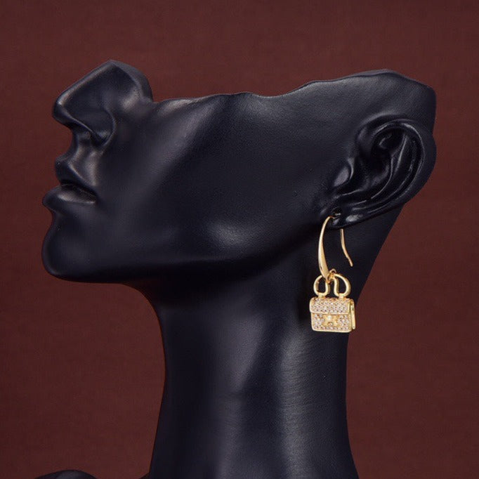 [AW]KELLY DIAMOND EARRINGS