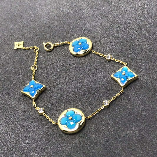 [AW]STAR AND SUN TURQUOISE 4 MOTIFS 3 DIAMONDS