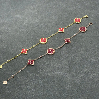 [AW]STAR AND SUN CARNELIAN 4 MOTIFS 3 DIAMONDS