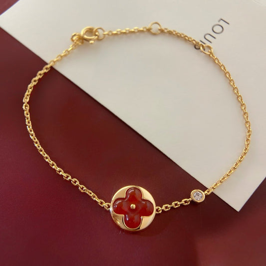 [AW]SUN PEDANT CARNELIAN BRACELET