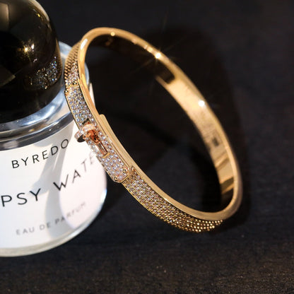 [AW]KELLY BRACELET DIAMOND PAVED