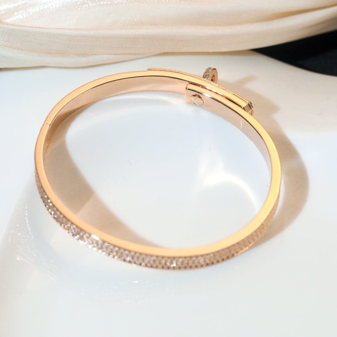[AW]KELLY BRACELET DIAMOND PAVED