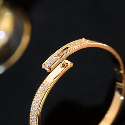 [AW]KELLY BRACELET DIAMOND PAVED