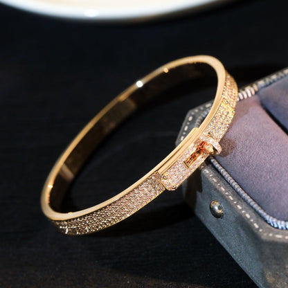 [AW]KELLY BRACELET DIAMOND PAVED