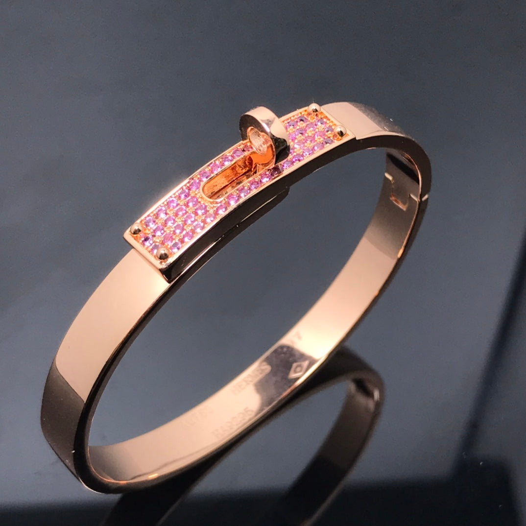 [AW]KELLY BRACELET PINK DIAMOND
