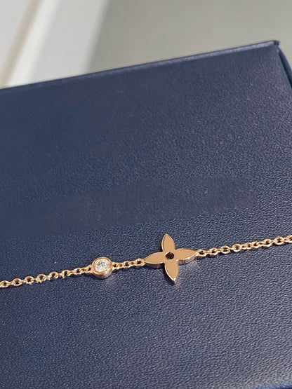 [AW]STAR DIAMOND ROSE GOLD BRACELET