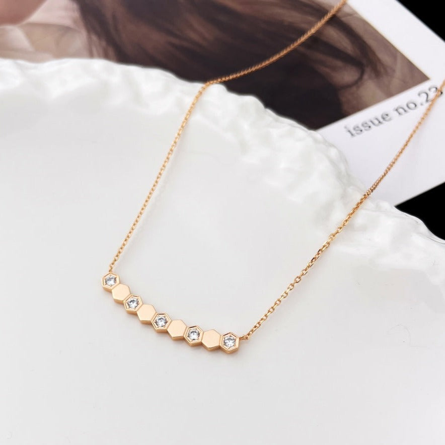 [AW]BEE MY LOVE DIAMOND NECKLACE