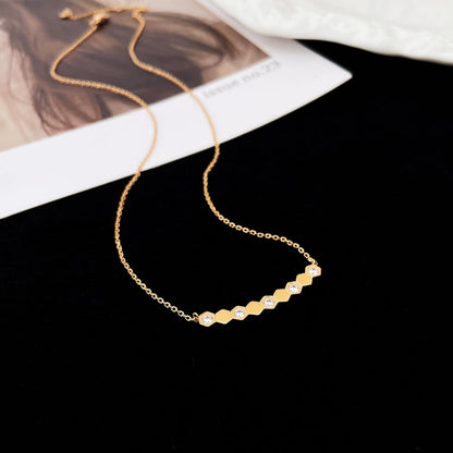 [AW]BEE MY LOVE DIAMOND NECKLACE