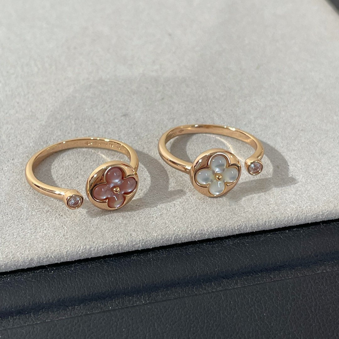 [AW]SUN 1 DIAMOND PINK MOP RING