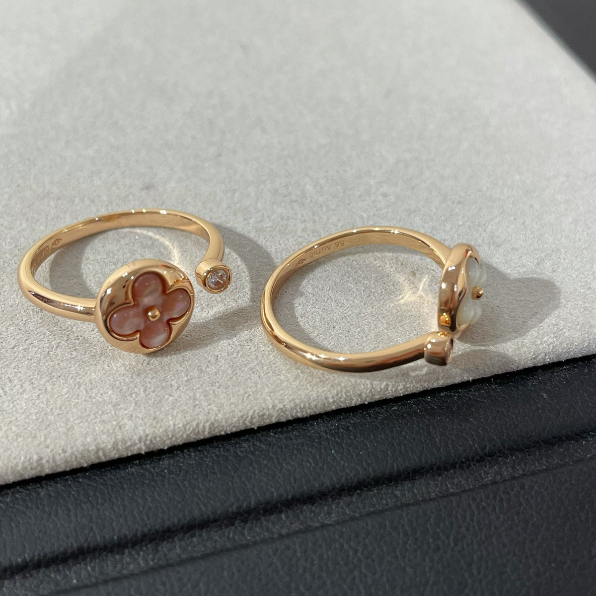 [AW]SUN 1 DIAMOND PINK MOP RING