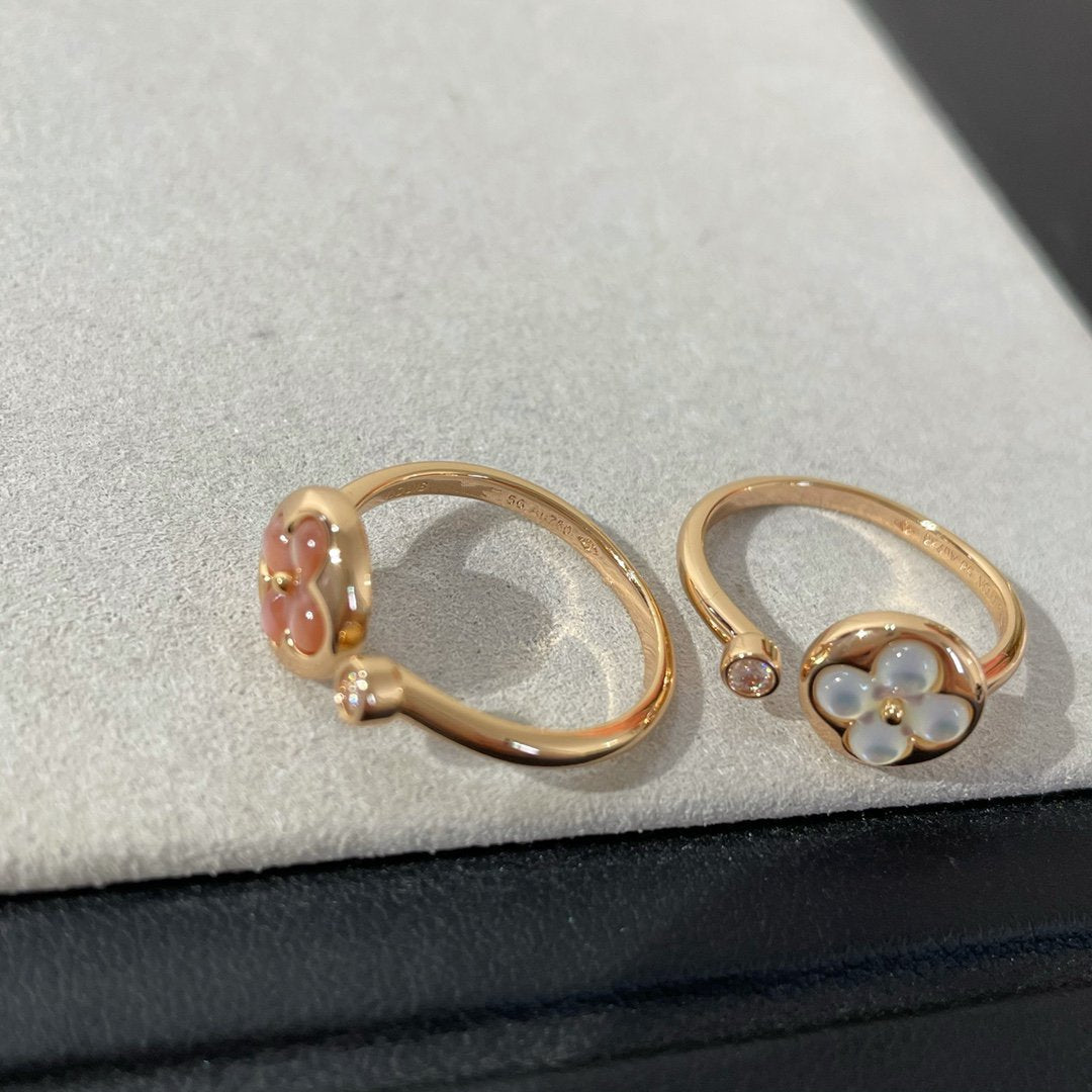 [AW]SUN 1 DIAMOND PINK MOP RING