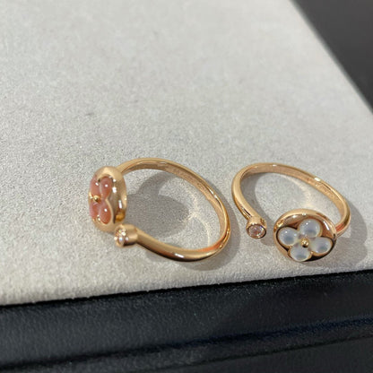 [AW]SUN 1 DIAMOND PINK MOP RING