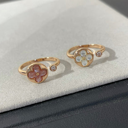 [AW]SUN 1 DIAMOND PINK MOP RING