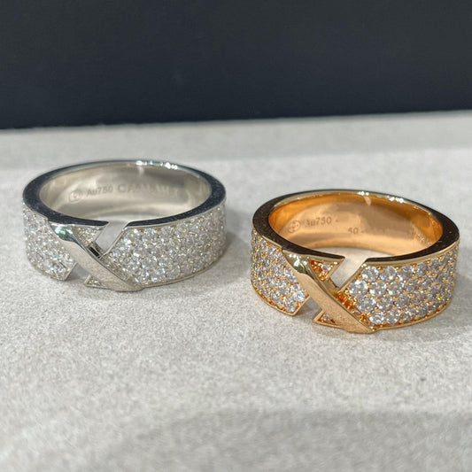 [AW]LIENS EVIDENCE  DIAMOND PAVED RING