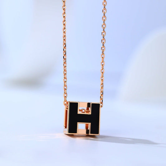 [AW]H CAGE ROSE GOLD NECKLACE