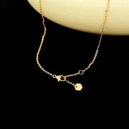 [AW]BEE MINI PEDANT DIAMOND NECKLACE