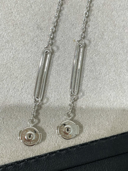 [AW]CHAINE CHAOS DIAMOND DROP EARRINGS