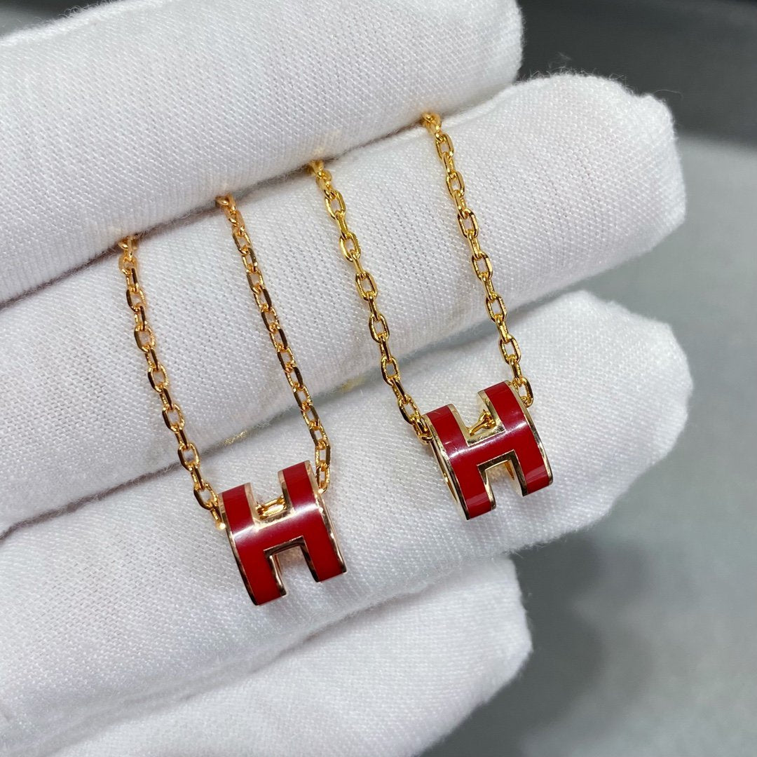 [AW]MINI POP H NECKLACE