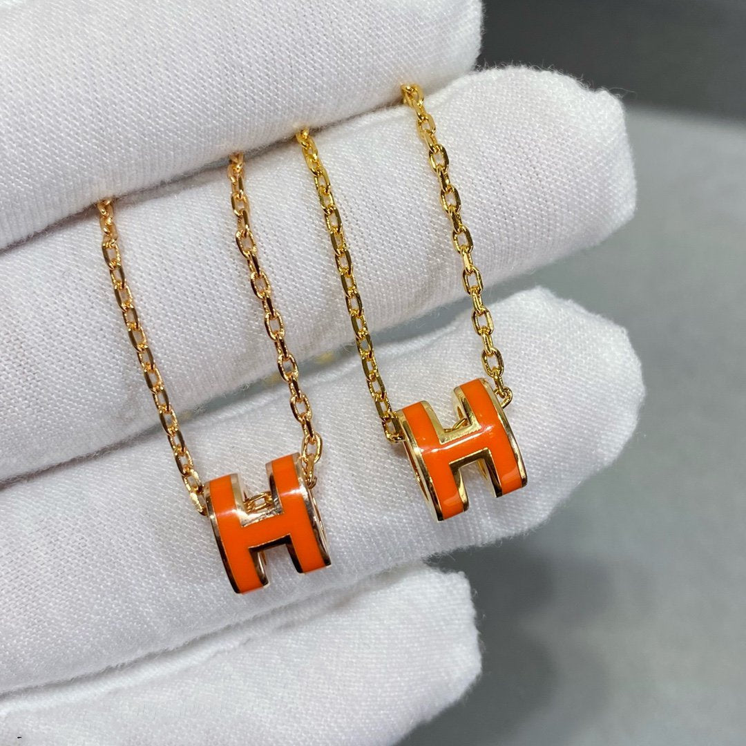 [AW]MINI POP H NECKLACE