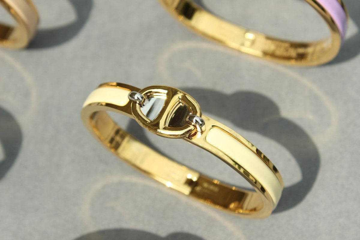 [AW]CLIC CHAINE GOLD BRACELET