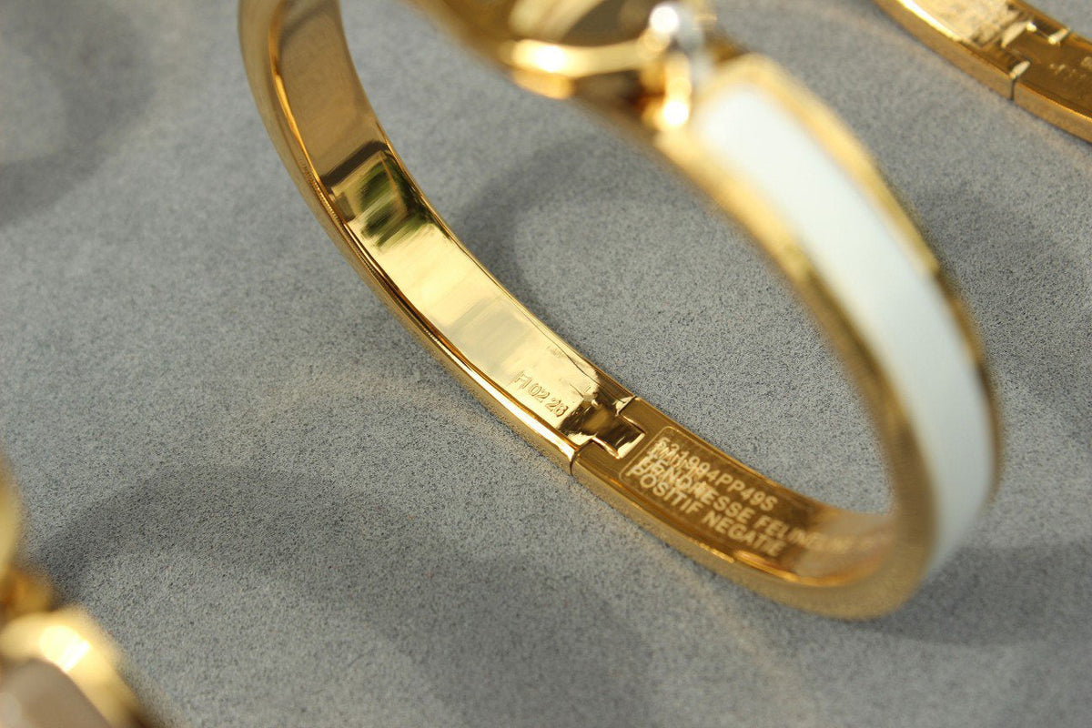 [AW]CLIC CHAINE GOLD BRACELET