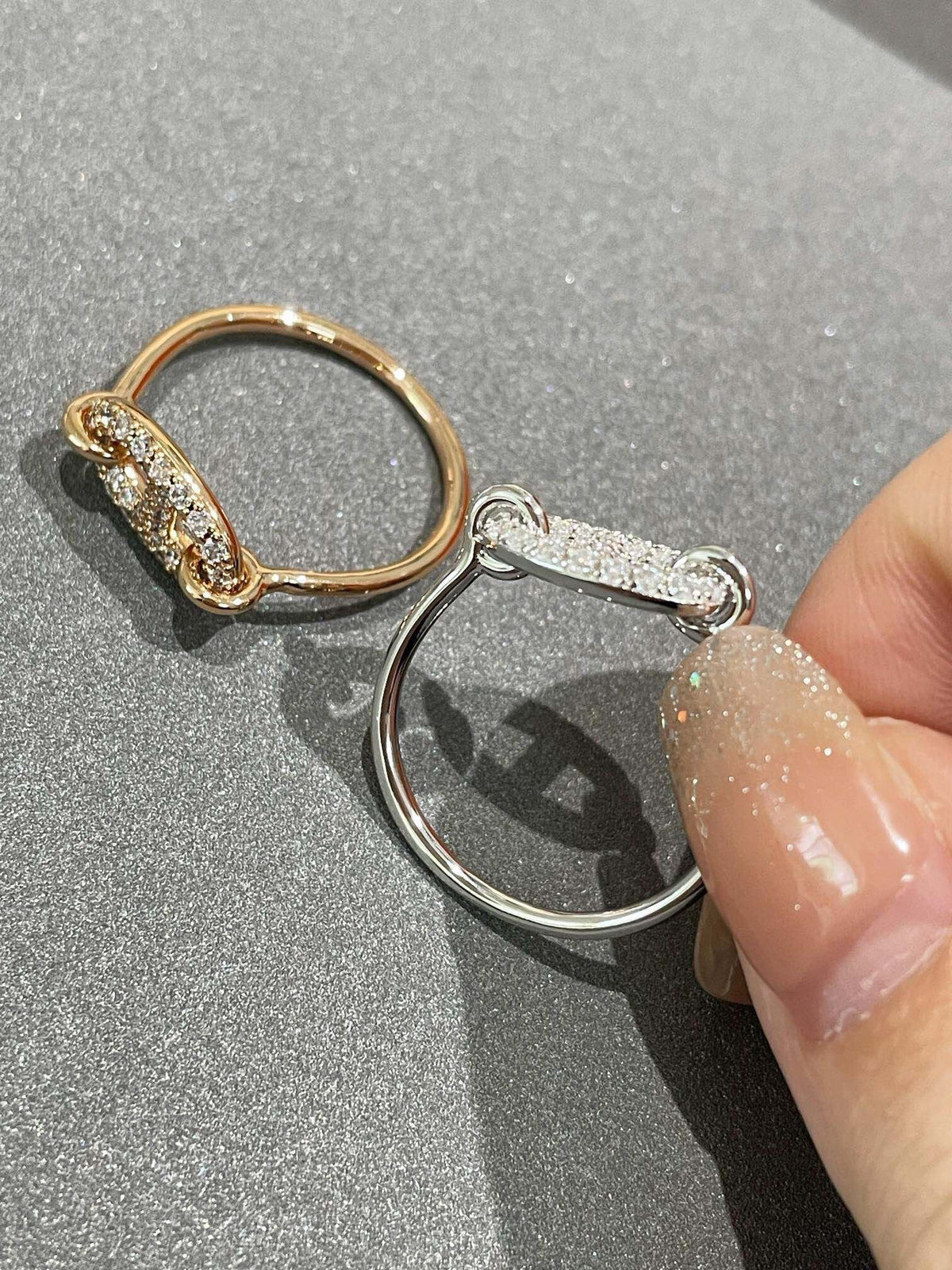[AW]RONDE SMALL DIAMOND RING