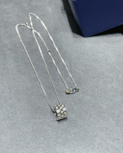 [AW]BEE LOVE DIAMOND PAVED 3 ROW NECKLACE