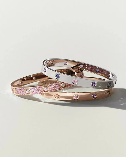 [AW]CLASSIC 6.1MM LOVE BRACELET 10-DIAMOND FULL PAVÉ
