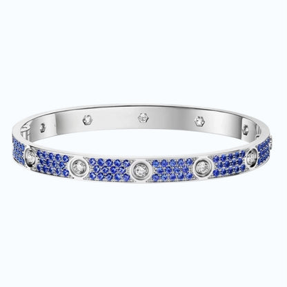 [AW]CLASSIC 6.1MM LOVE BRACELET 10-DIAMOND FULL PAVÉ